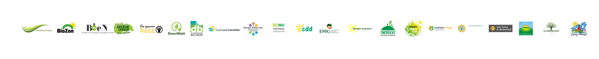 Logostrook Leden Streekenergie 21 Leden